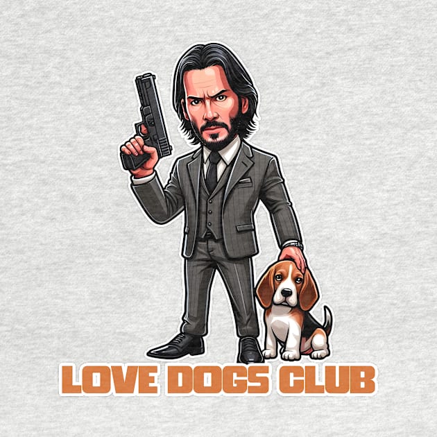 LOVE DOG (Gun) CLUB by Rawlifegraphic